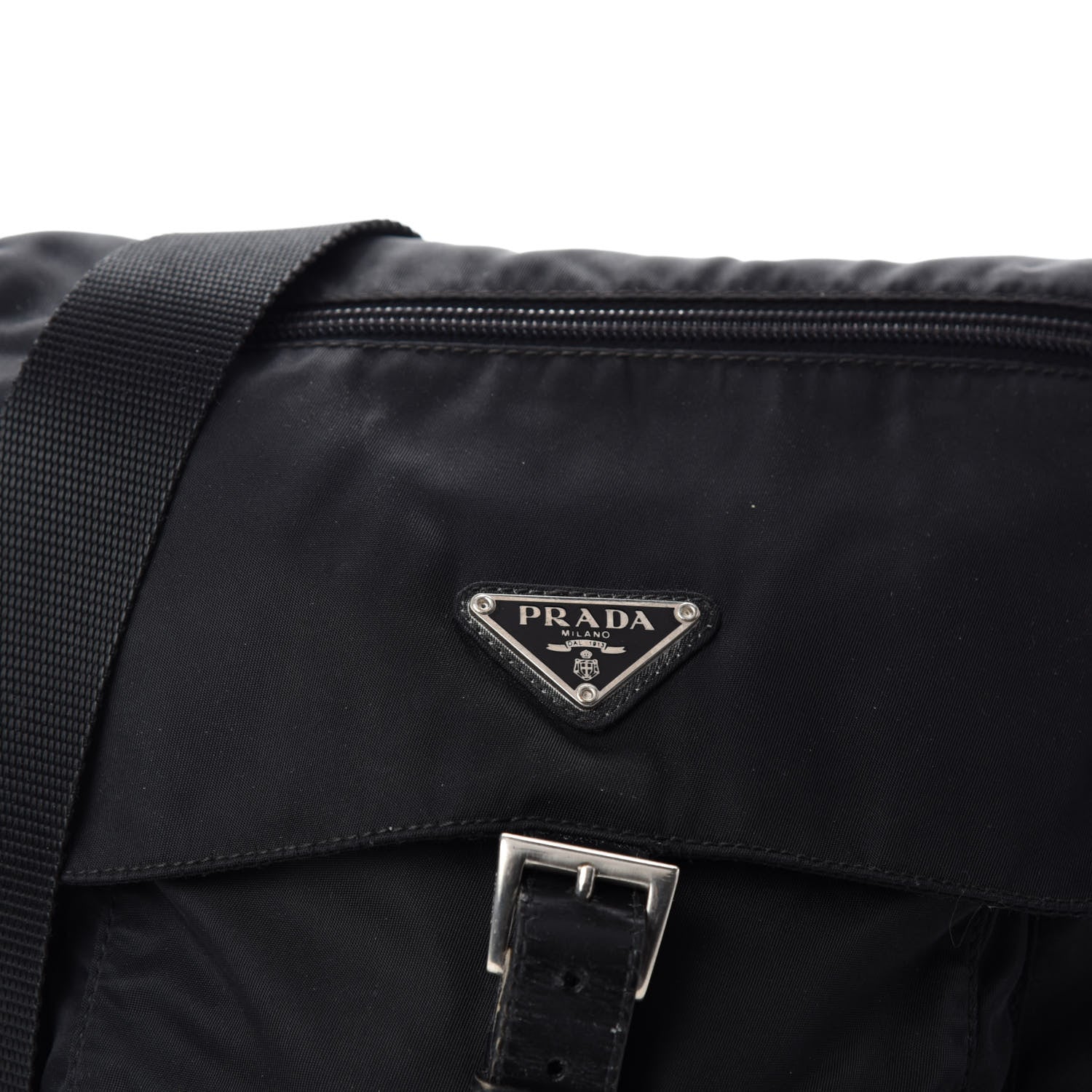 Prada Nylon Vela Messenger Black 10 of 10