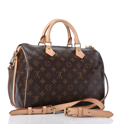 Louis Vuitton Monogram Speedy Bandouliere 30 3 of 10