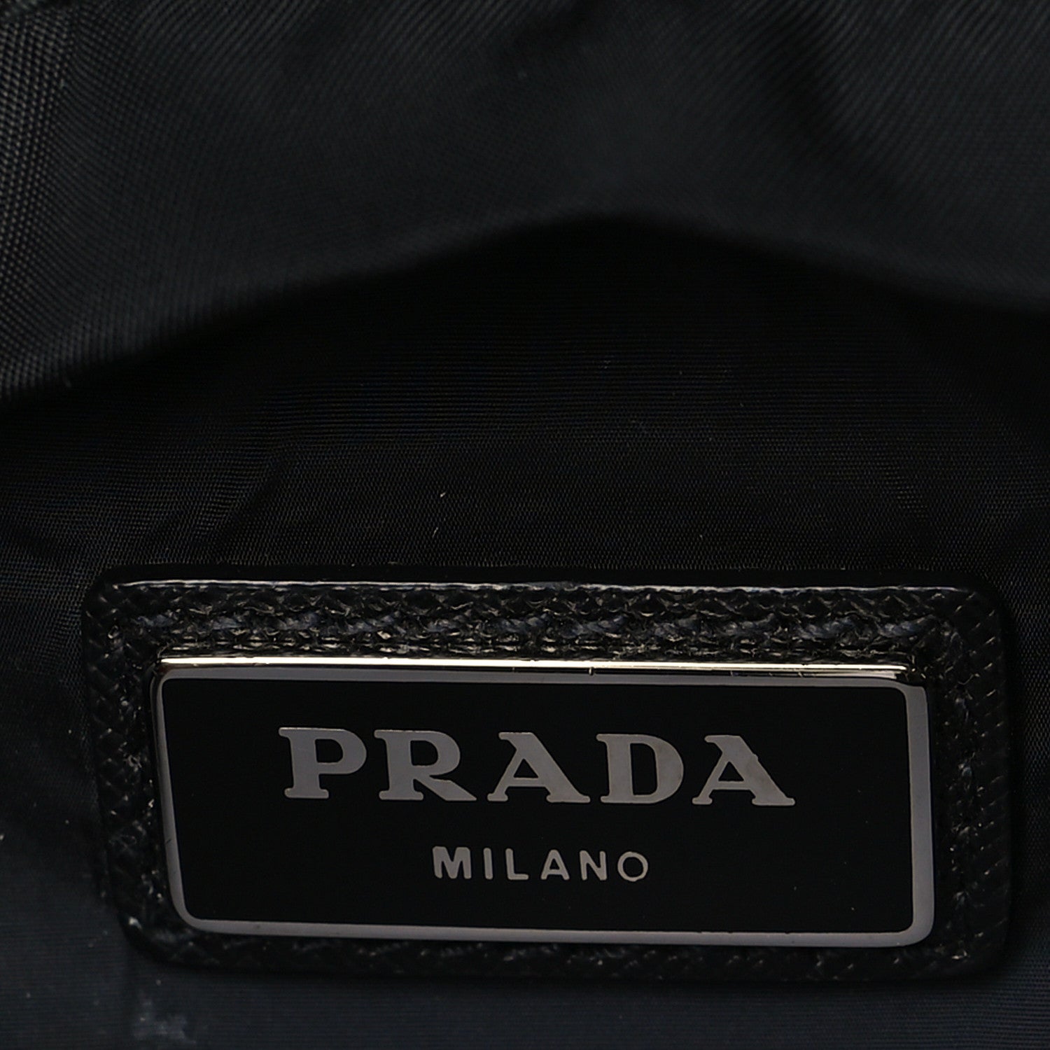 Prada Tessuto Nylon Flat Flap Messenger Bag Black 6 of 9