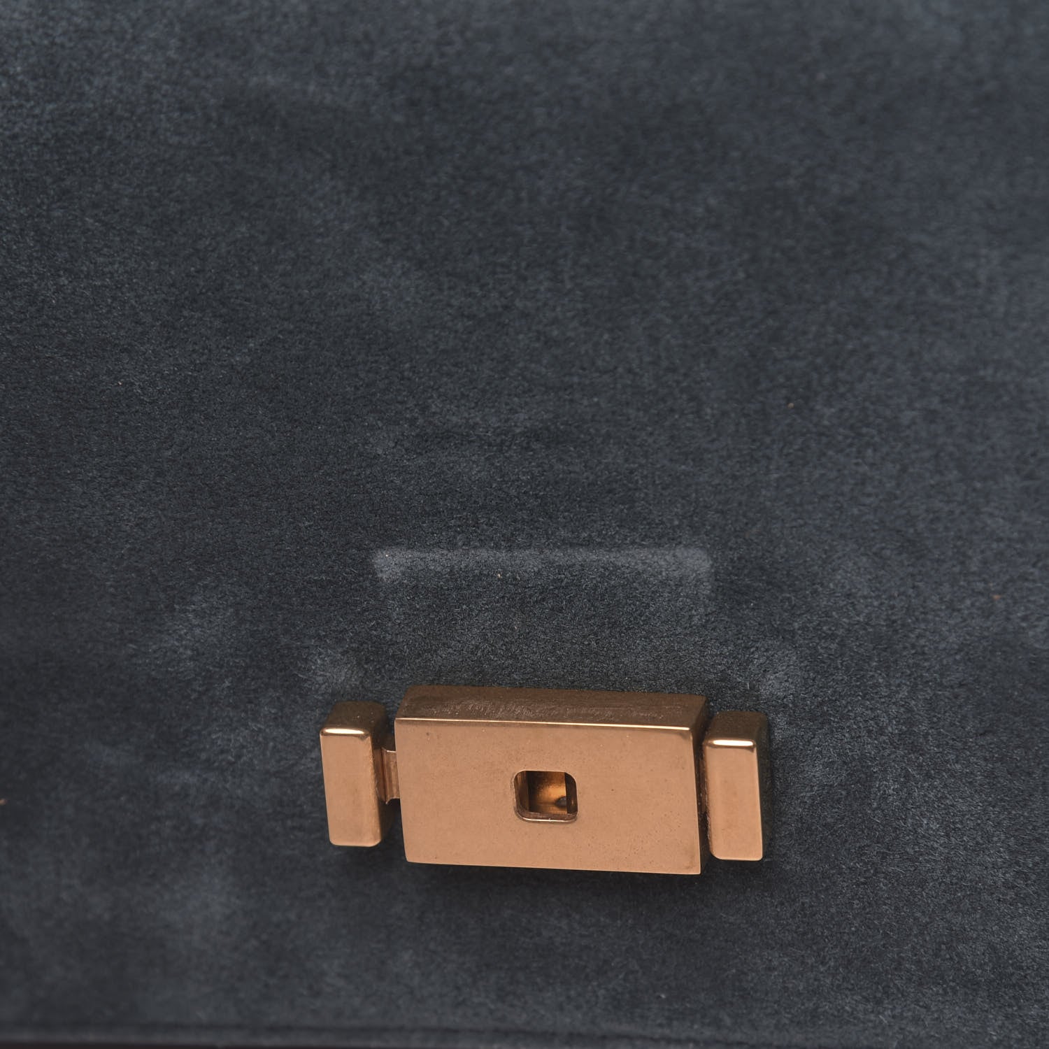 Saint Laurent Smooth Calfskin Suede Medium Bellechasse Dark Green 9 of 10