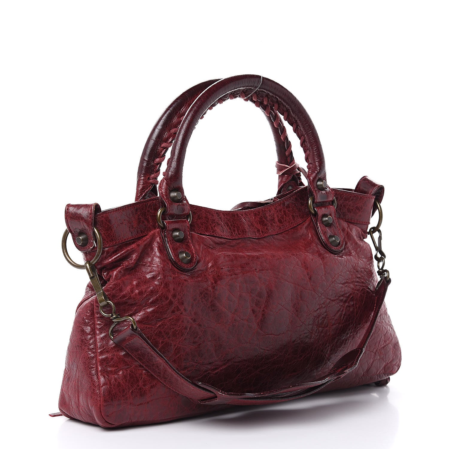 Balenciaga Chevre Classic Hardware First Rouge Grenat 3 of 16