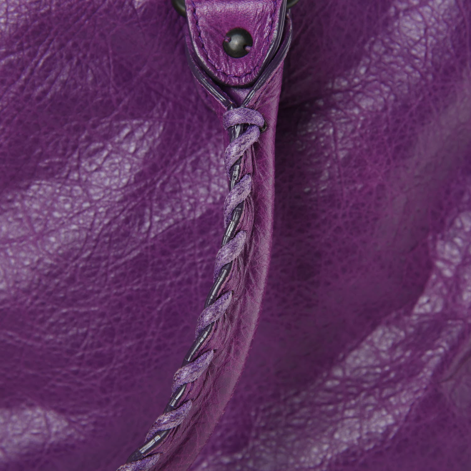 Balenciaga Agneau Classic Hardware Work Ultraviolet 14 of 14