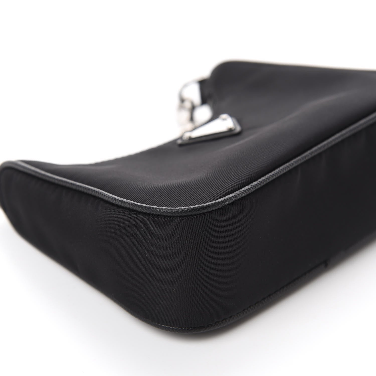 Prada Tessuto Nylon Mini Re-Edition 2000 Shoulder Bag Black 6 of 13