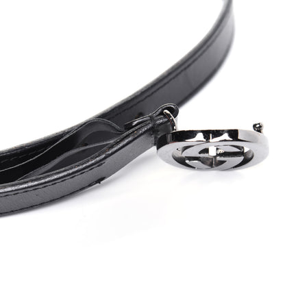 Gucci Calfskin Interlocking G Belt 75 30 Black 8 of 10