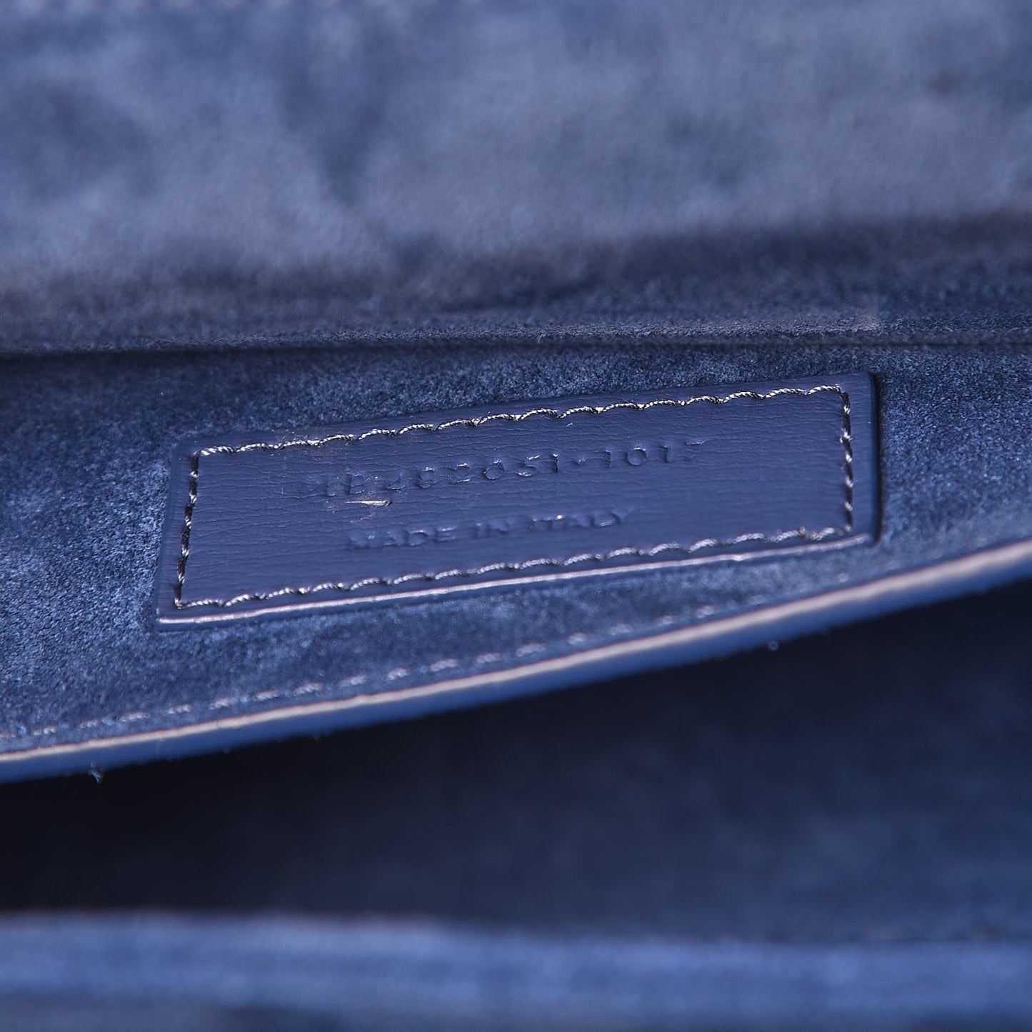 Calfskin Medium Bellechasse Satchel Blue