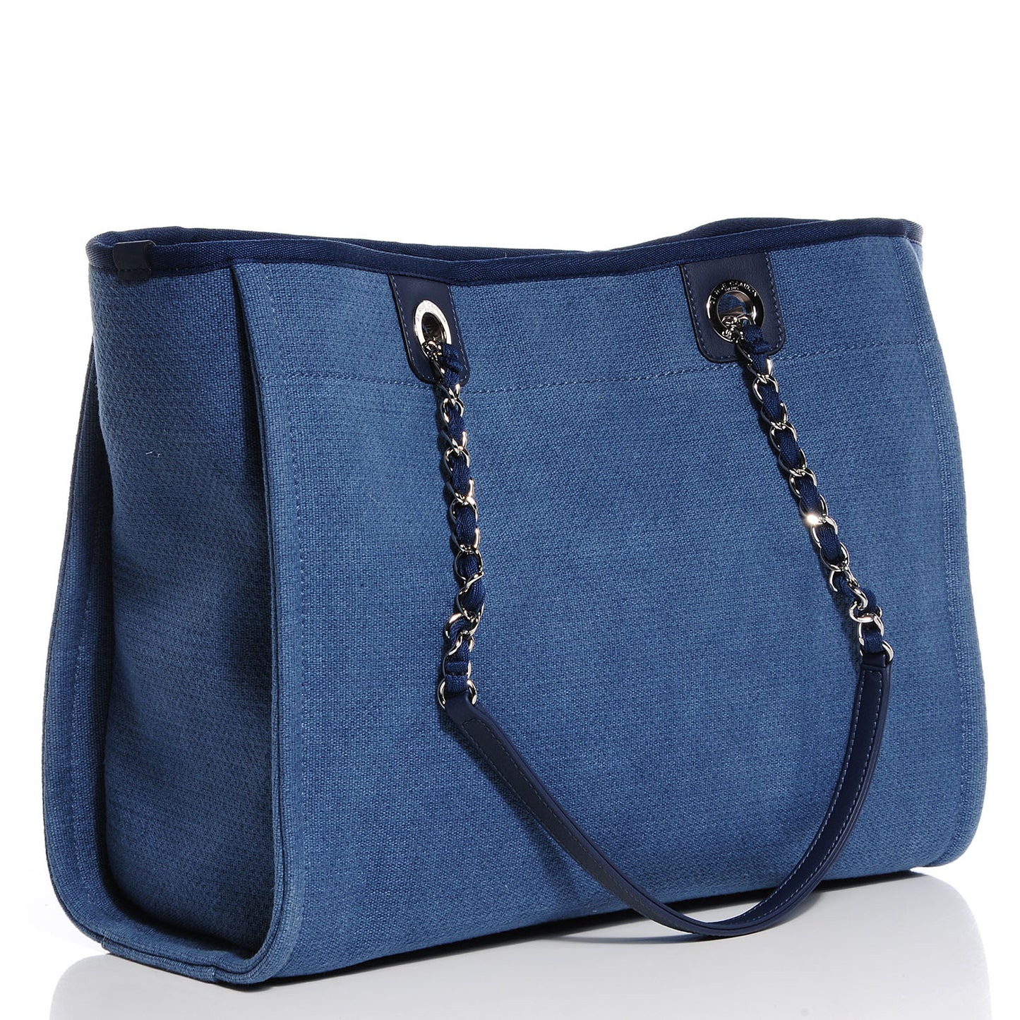 Toile Small Deauville Tote Denim Blue