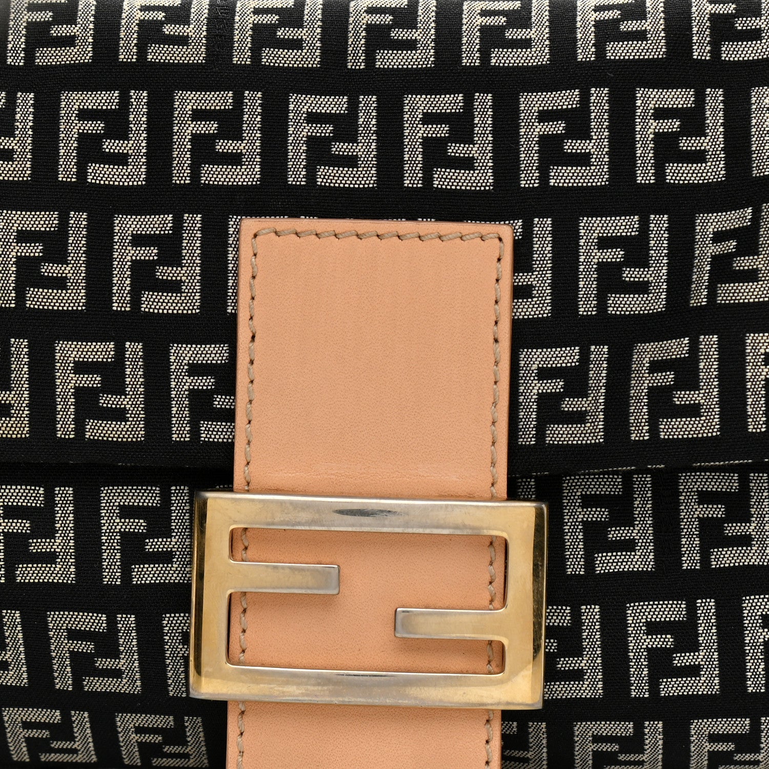 Fendi Zucchino Baguette Tan 8 of 10
