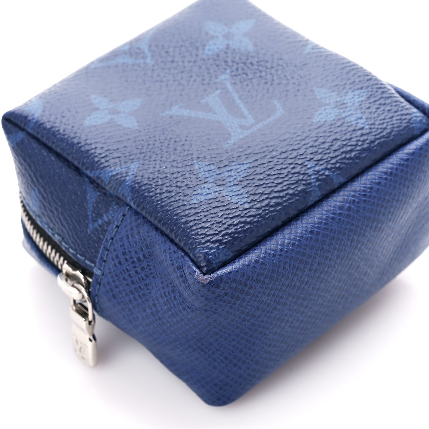 Taigarama Box Pouch Bag Charm Cobalt