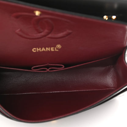 Chanel Lambskin Quilted Medium Double Flap Black 5 of 18