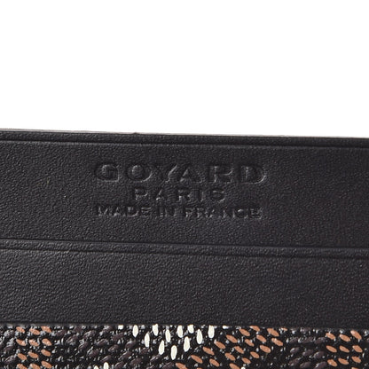 Goyard Goyardine Saint Sulpice Card Holder Black 7 of 8