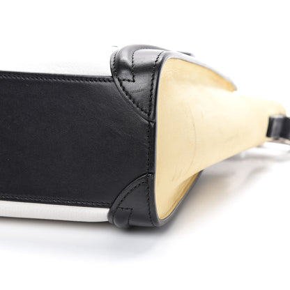 Celine Grained Baby Calfskin Nubuck Nano Tri-Color Luggage White 14 of 23