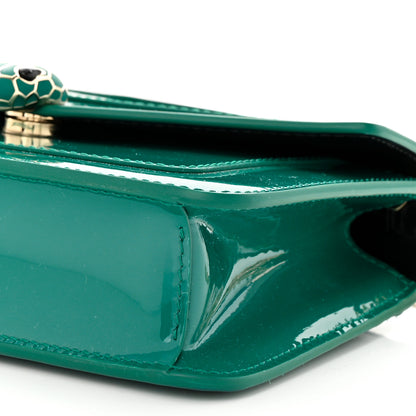 Bulgari Patent Serpenti Forever Crossbody Emerald 9 of 10