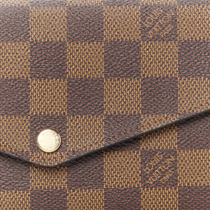 Louis Vuitton Damier Ebene Sarah Wallet NM 7 of 7