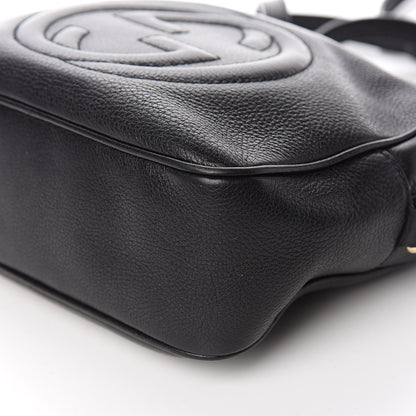 Gucci Pebbled Calfskin Small Soho Disco Bag Black 9 of 10