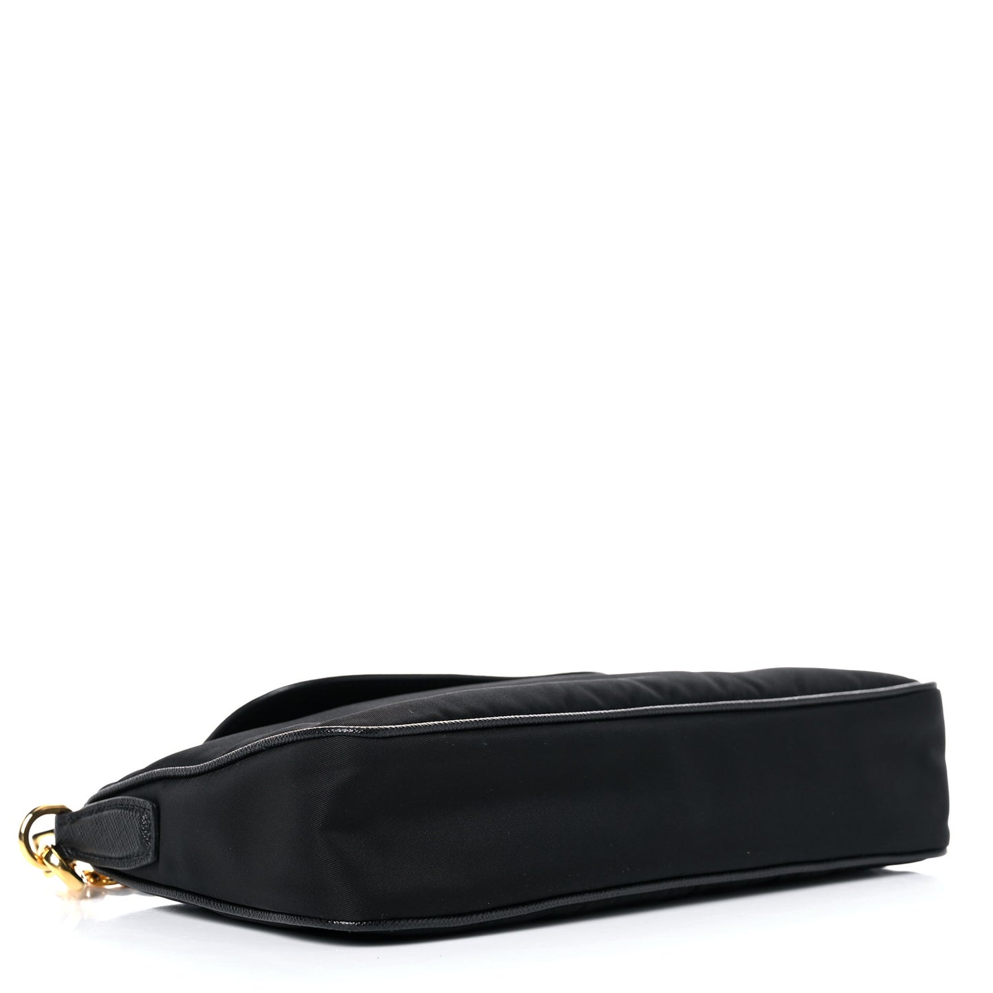 Tessuto Nylon Saffiano Crossbody Bag Black