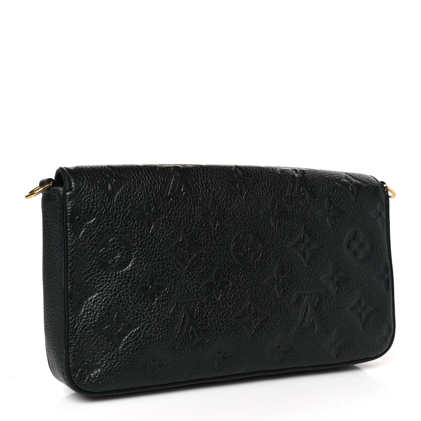 Empreinte Pochette Felicie Chain Wallet Black