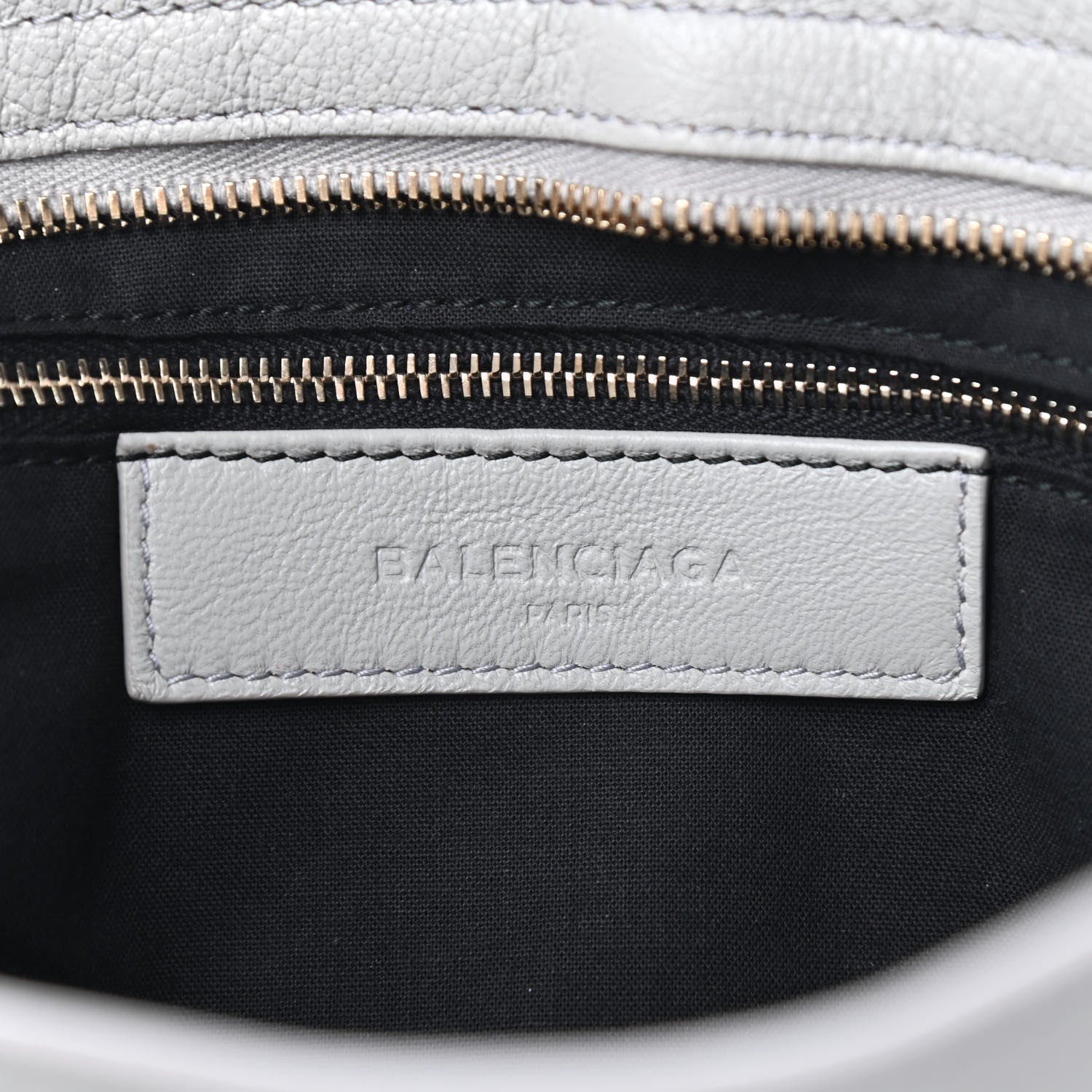 Balenciaga Agneau Gold Metallic Edge Hardware City Gris Glace 6 of 9