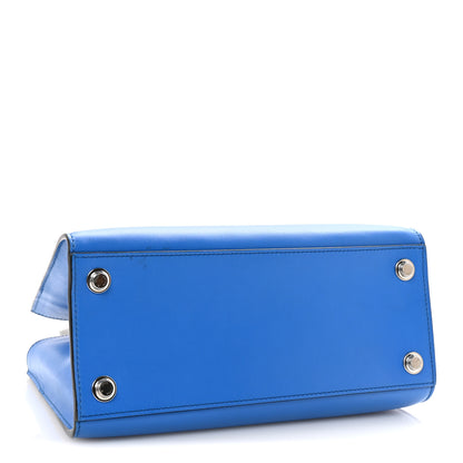 Louis Vuitton Calfskin City Steamer PM Silver Blue 4 of 9