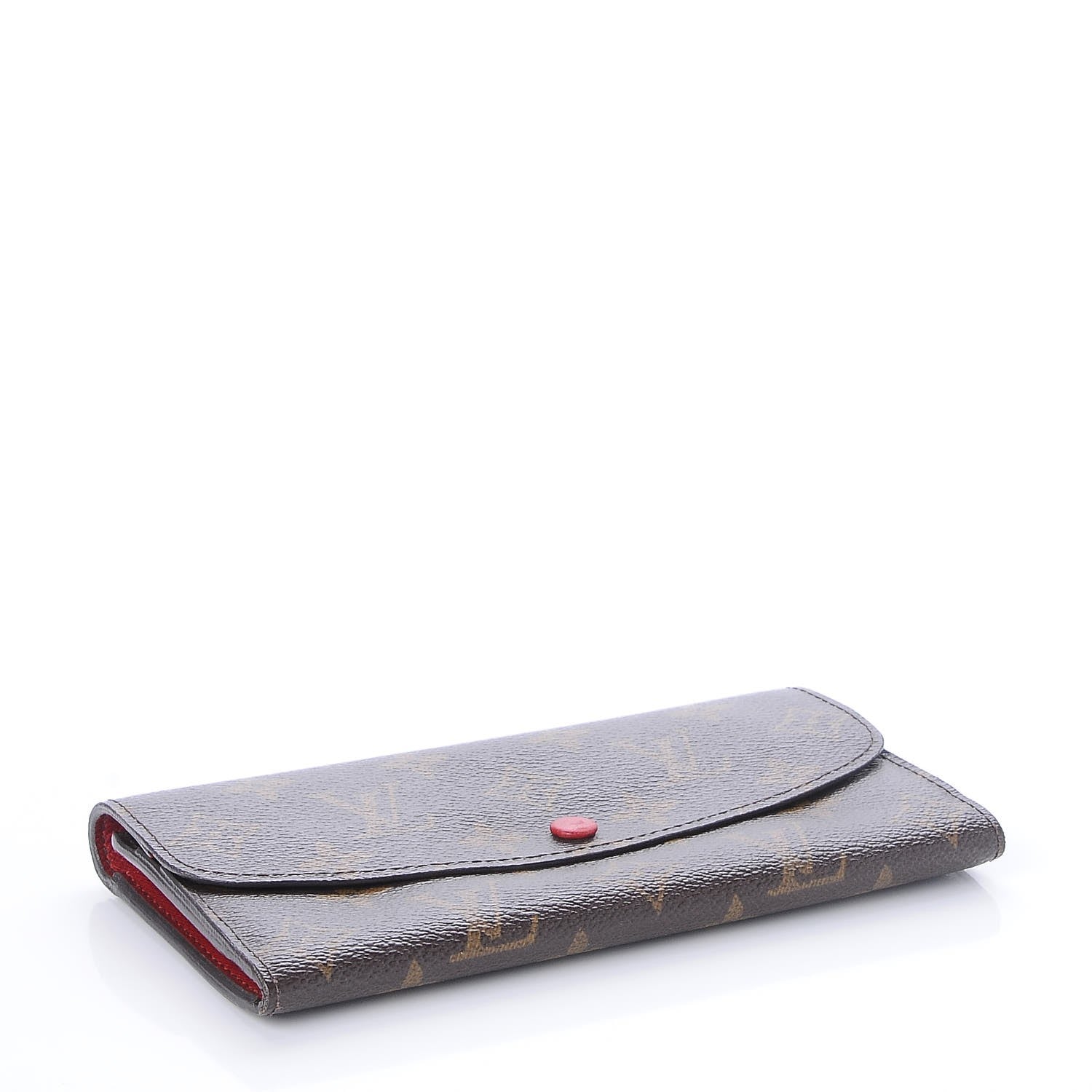 Louis Vuitton Monogram Emilie Wallet Red 4 of 8