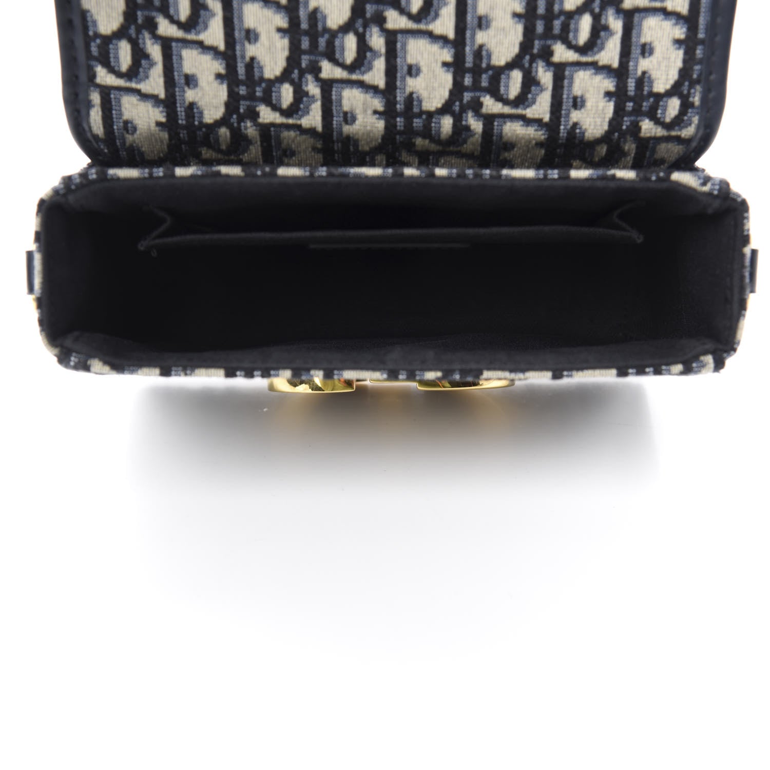 Christian Dior Oblique 30 Montaigne Box Bag Blue 5 of 10