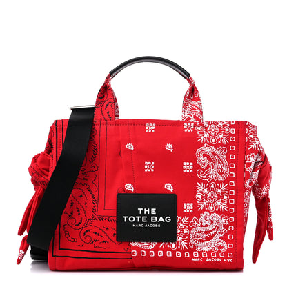 Marc Jacobs Bandana Medium The Tote Bag Red 1 of 9