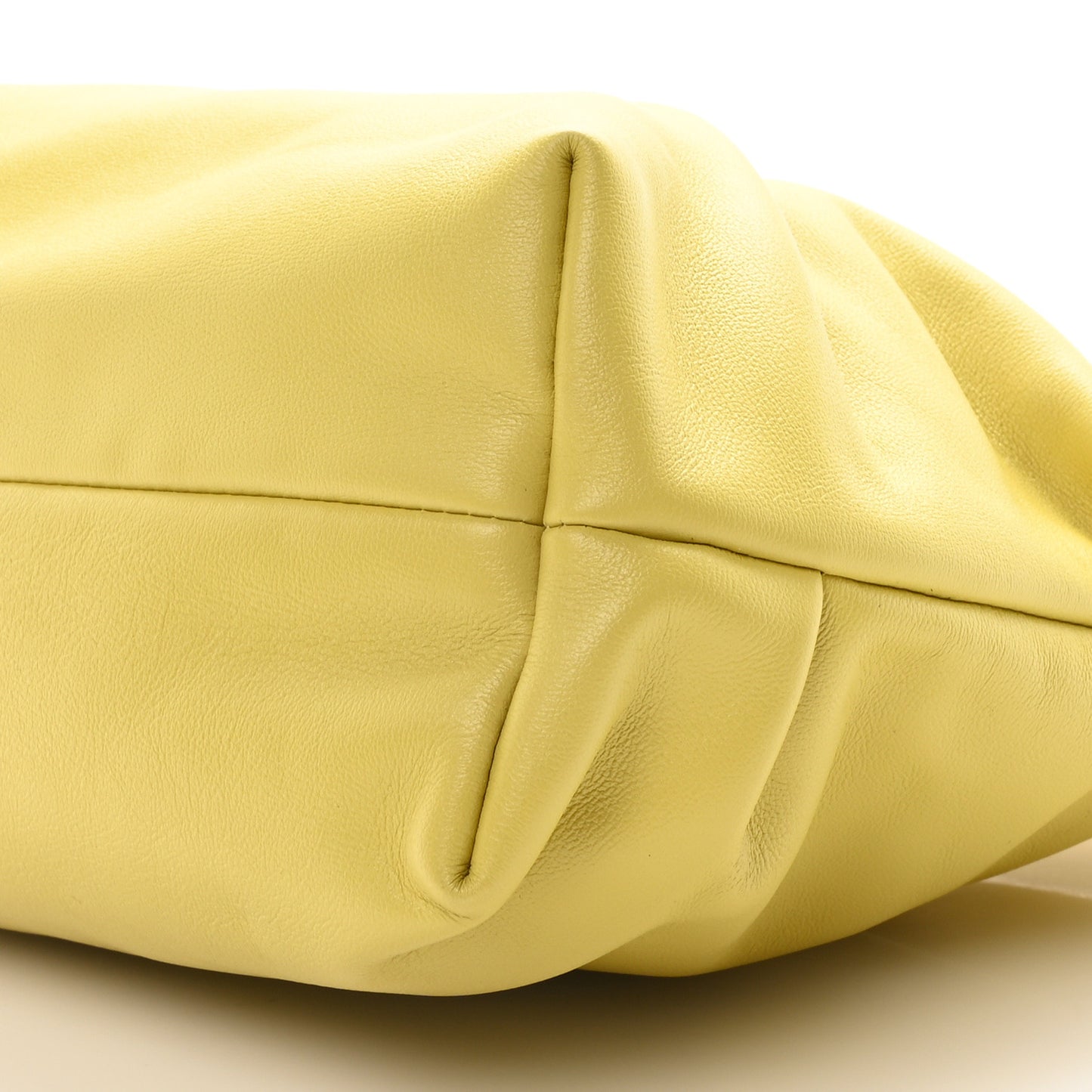 Soft Calfskin Diamond Hobo Yellow