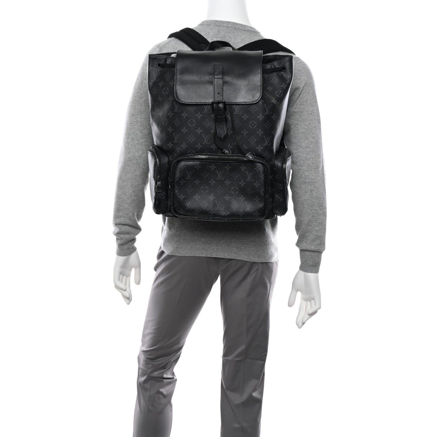 Monogram Eclipse Trio Backpack