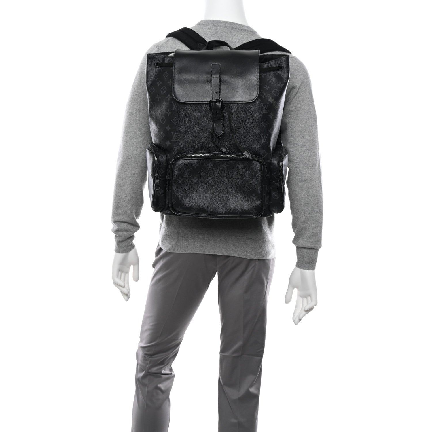 Louis Vuitton Monogram Eclipse Trio Backpack 2 of 20