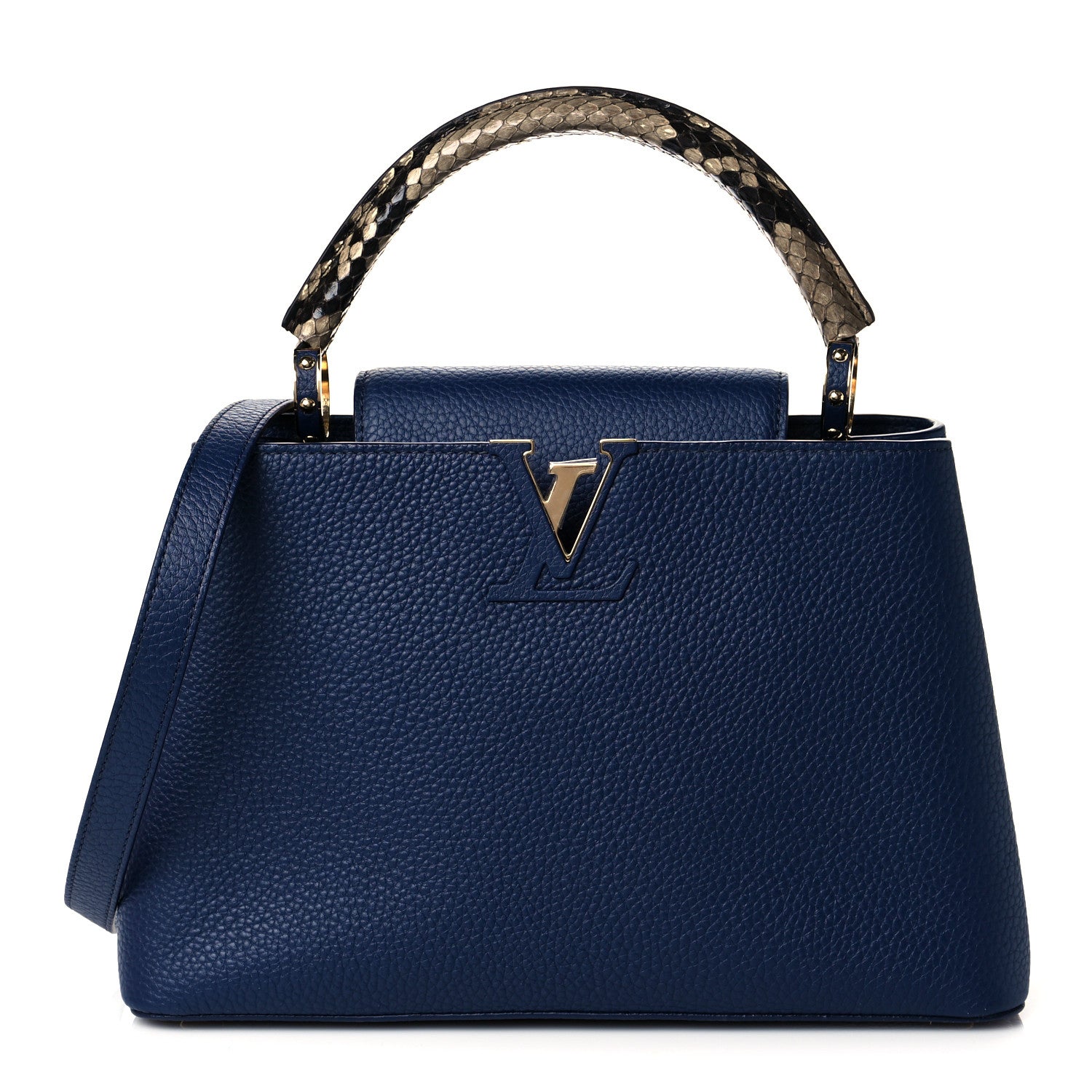 Louis Vuitton Taurillon Python Capucines PM 1 of 10