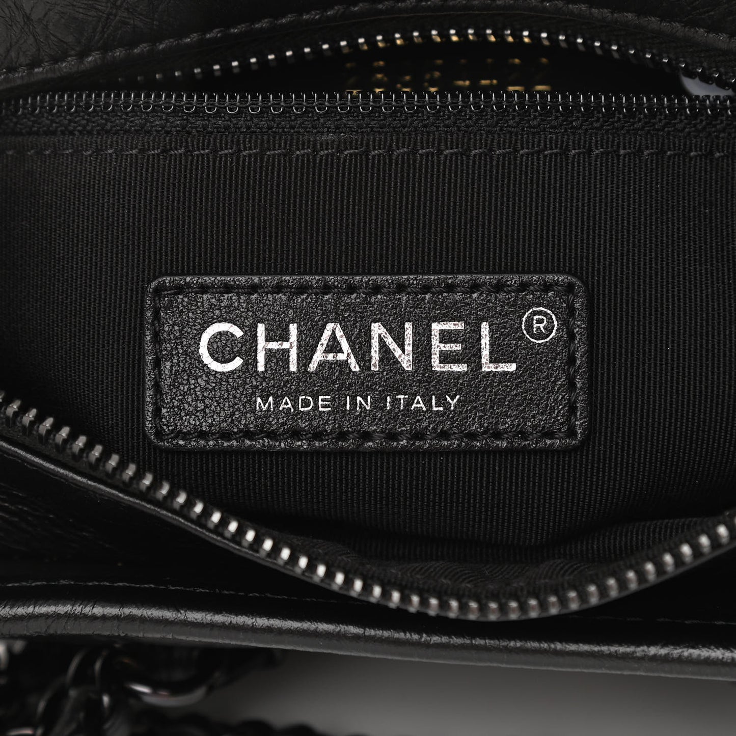 Aged Calfskin Quilted Small Gabrielle Hobo So Black