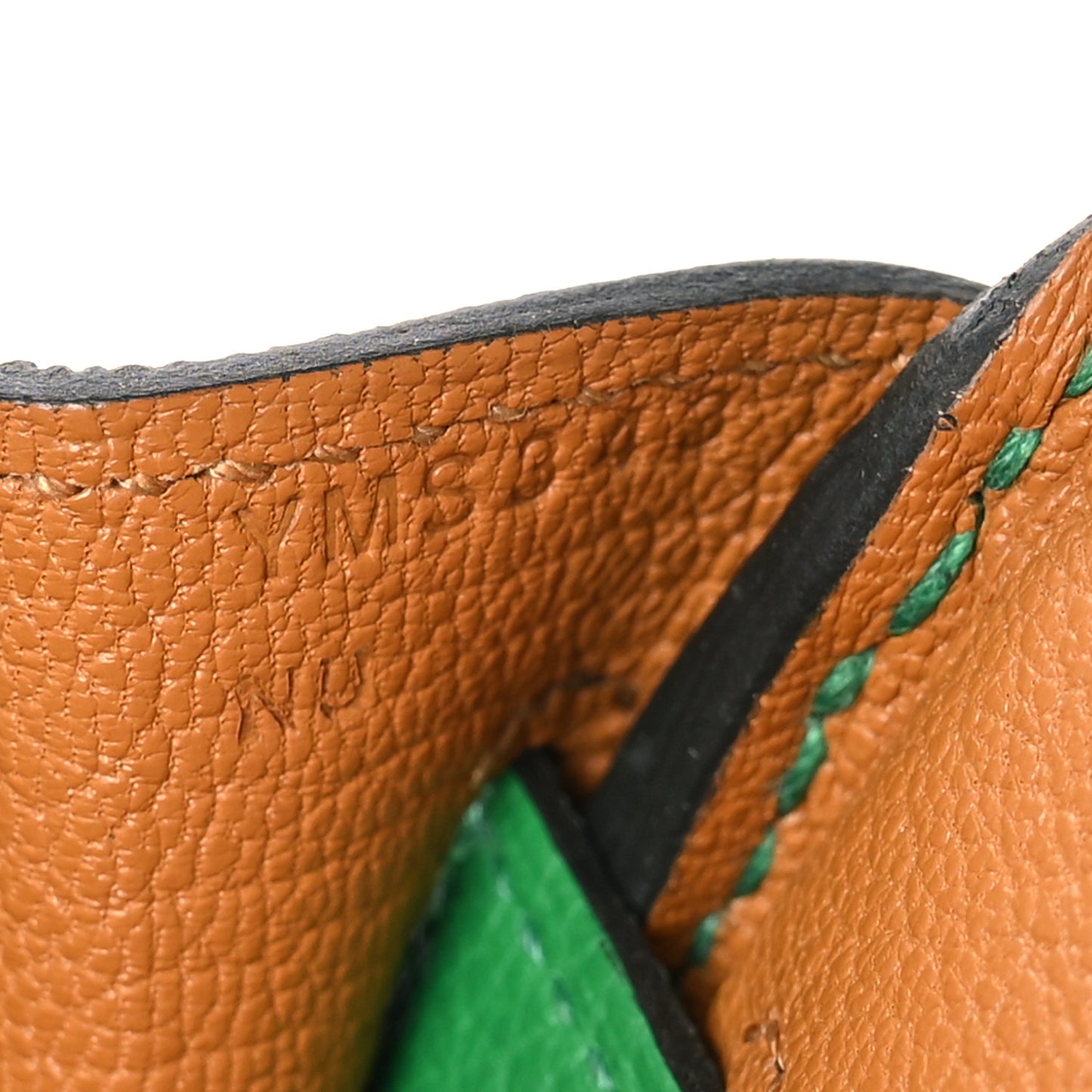 Togo Verso Birkin 25 Bambou Caramel