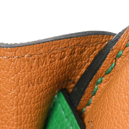 Hermes Togo Verso Birkin 25 Bambou Caramel 7 of 12