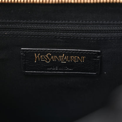 Saint Laurent Textured Calfskin Medium Classic Y Cabas Black 6 of 12