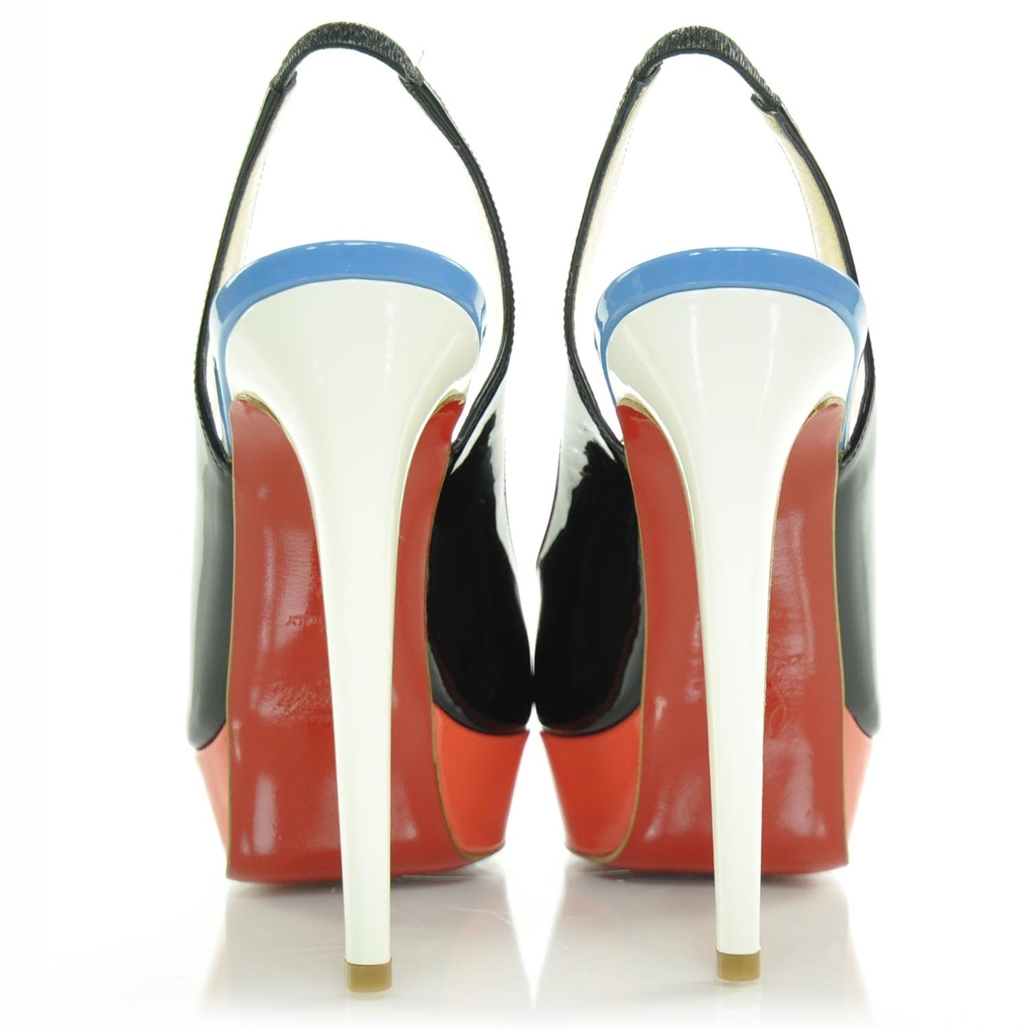 Patent Bianca Slingback Pumps 37 Multicolor