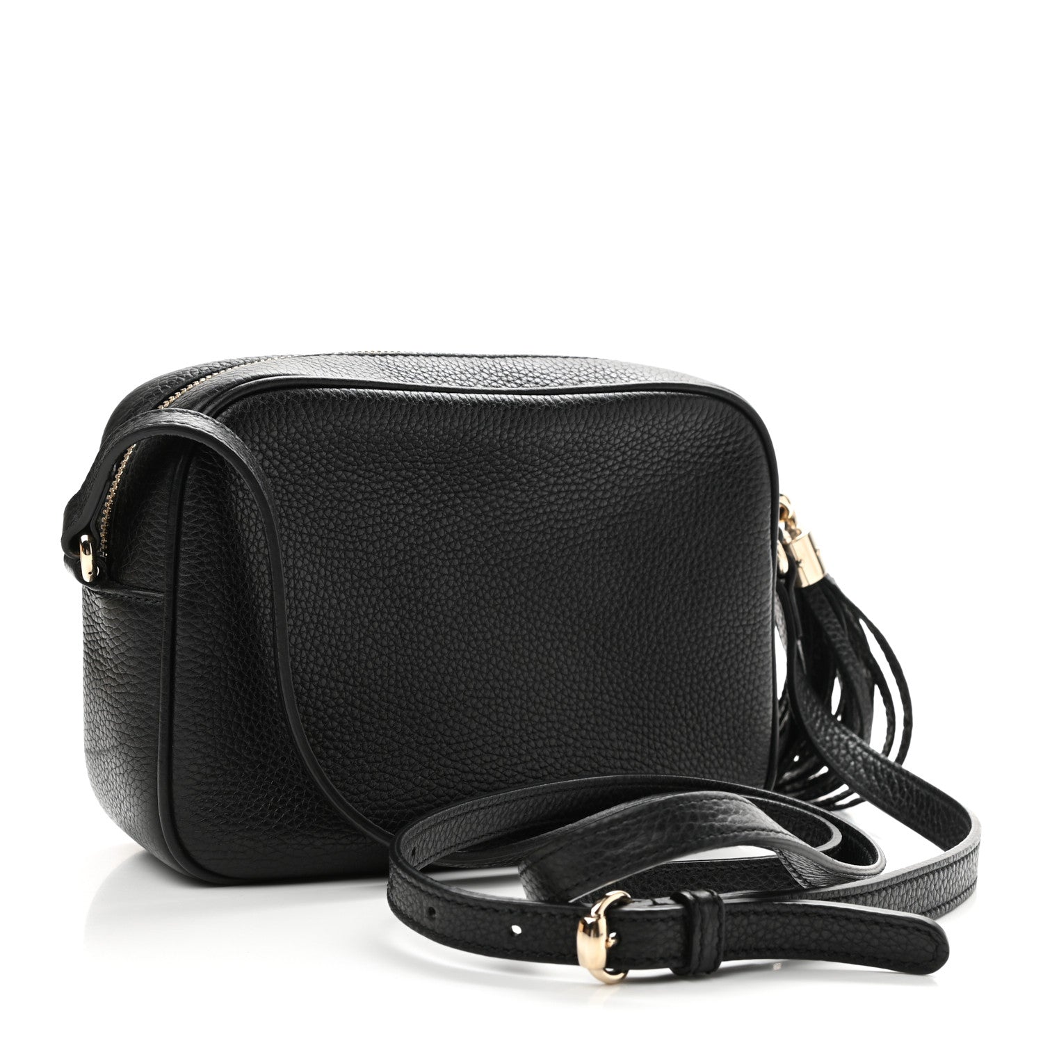 Gucci Pebbled Calfskin Small Soho Disco Bag Black 3 of 12