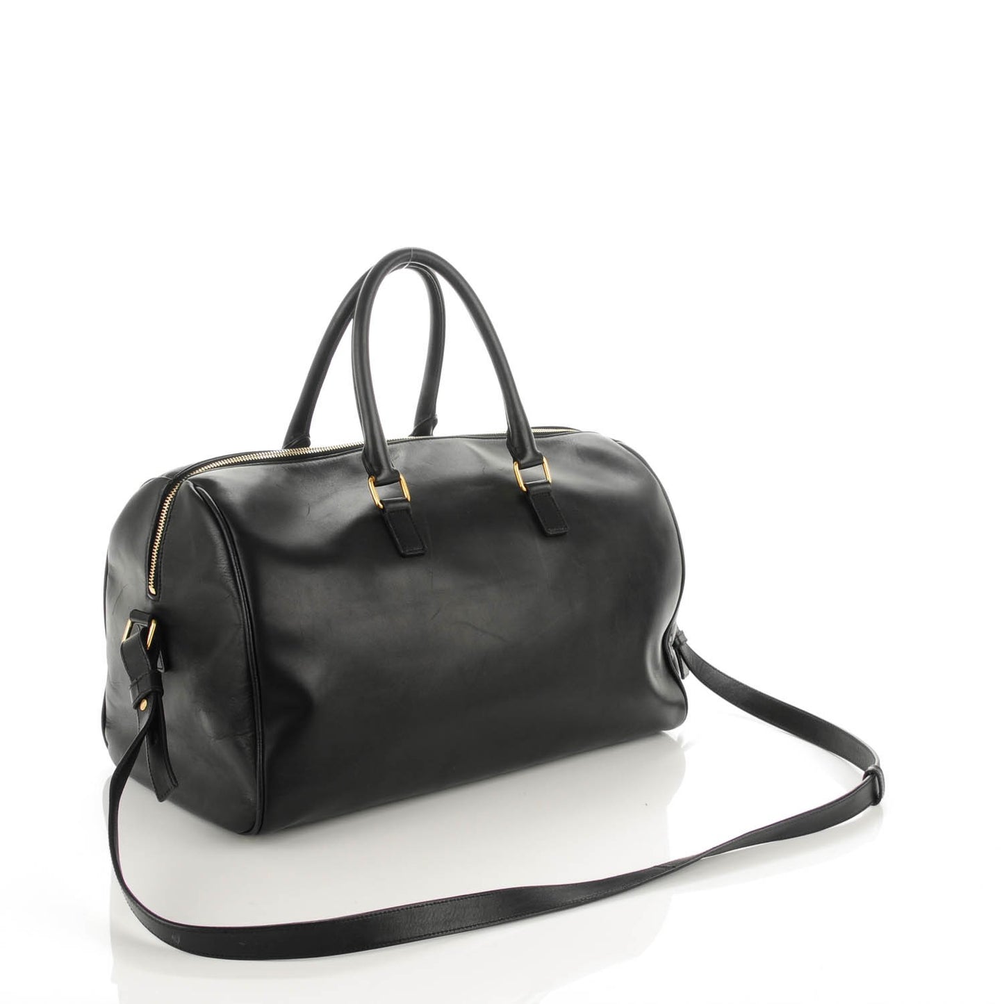 Calfskin Classic Duffle 12 Black