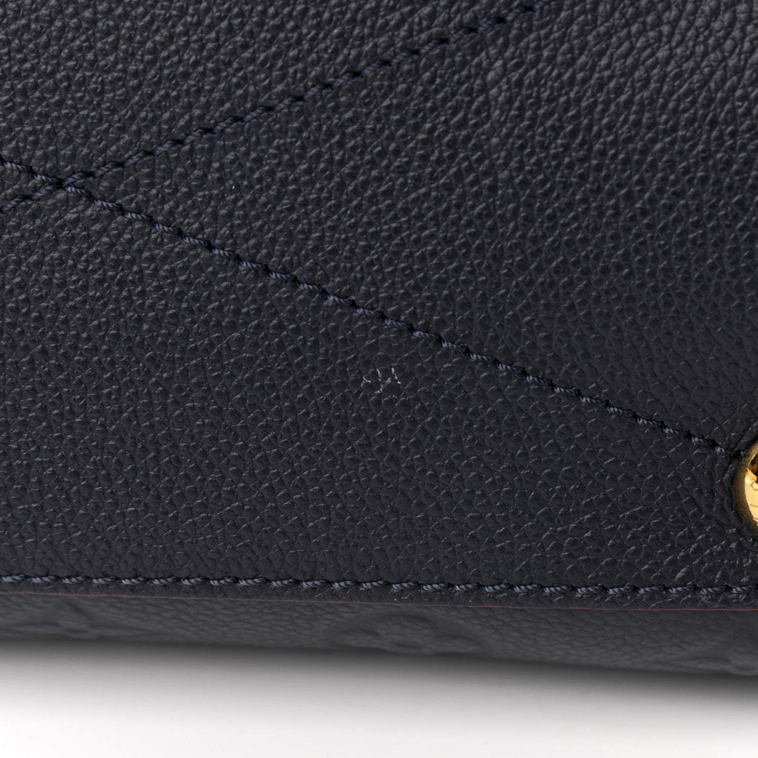 Louis Vuitton Empreinte Montaigne BB Marine Rouge 8 of 11