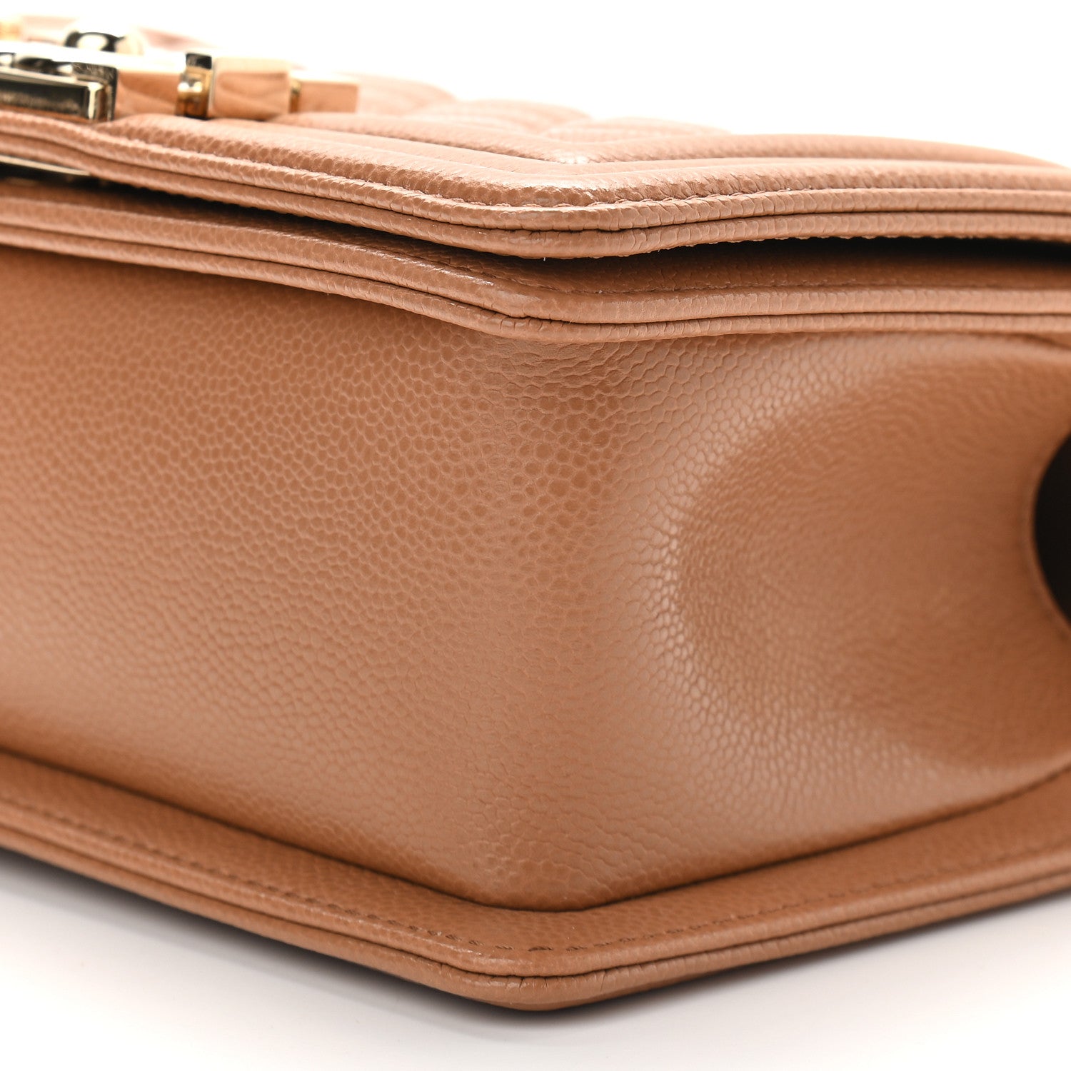 Chanel Caviar Quilted Small Boy Flap Brown 9 of 9