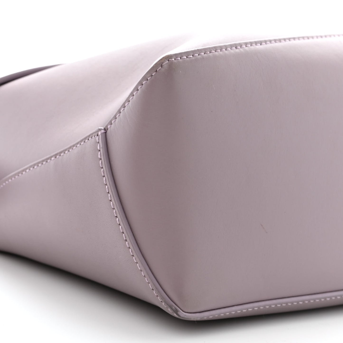 Satin Calfskin Monochrome Small Puzzle Edge Bag Pale Aubergine Glaze
