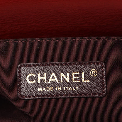 Chanel Goat Hair Small Boy Flap Red 12 of 13