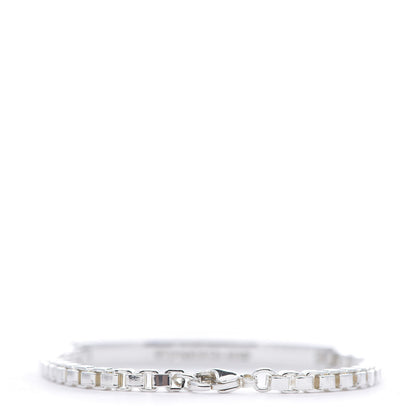 Tiffany Sterling Silver Venetian Link ID Bracelet 3 of 6