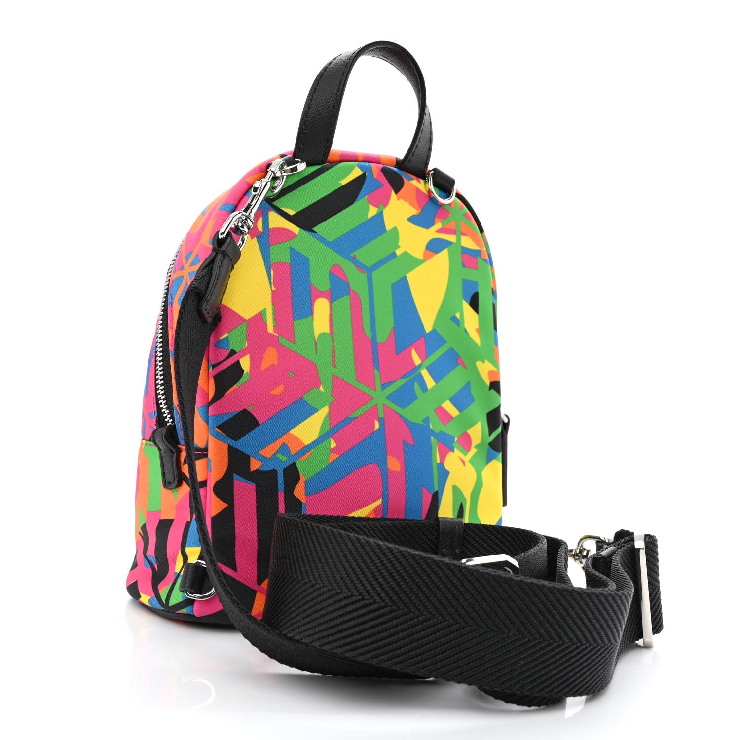 MCM Nylon Mini Stark Crossbody Multicolor 3 of 9