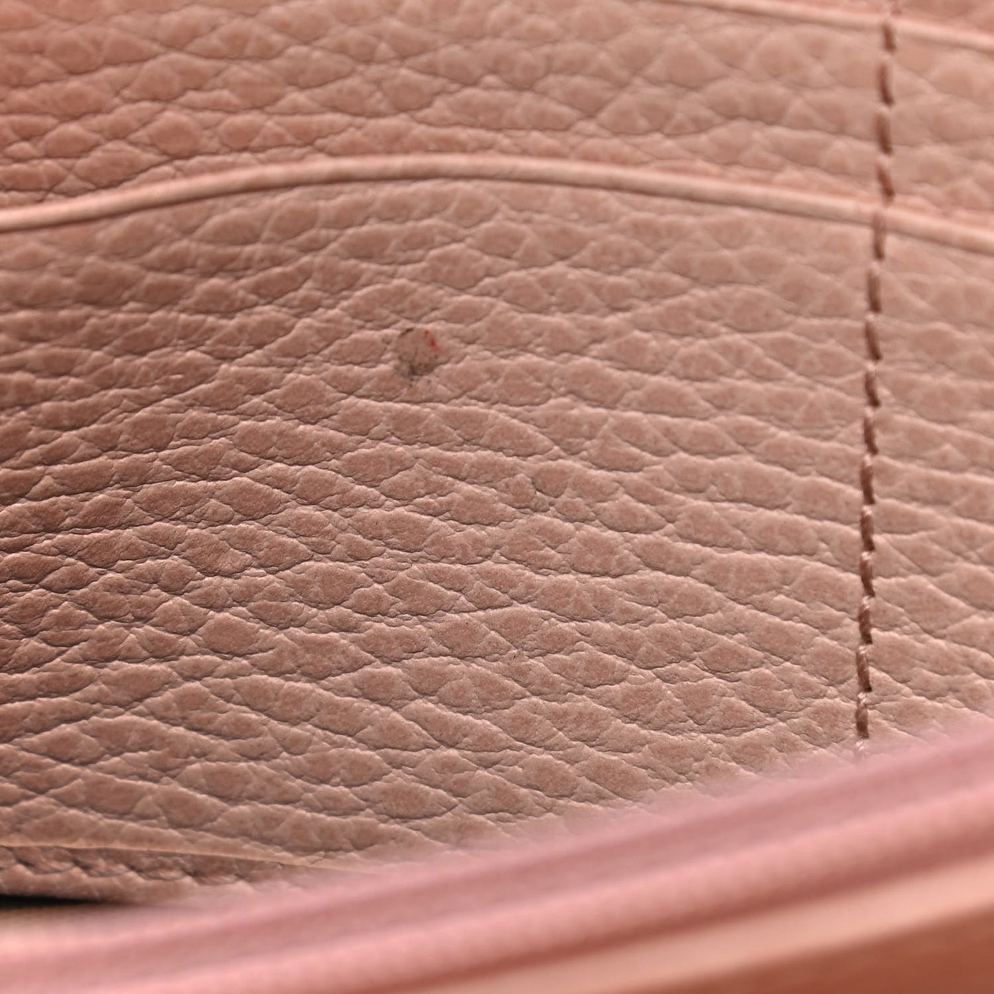 Dollar Calfskin Petite GG Marmont Wallet Chain Perfect Pink