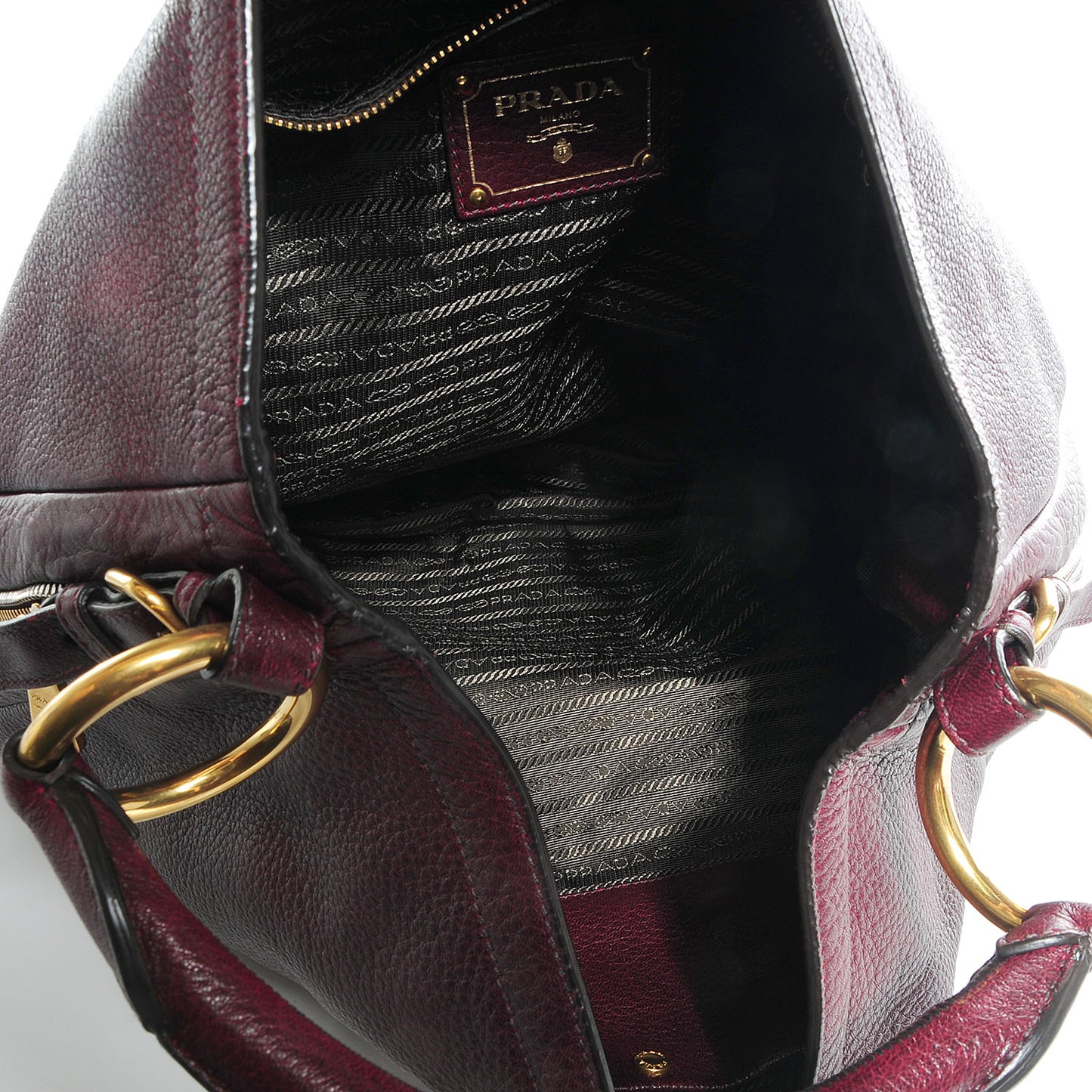 Vitello Daino Hobo Amaranto