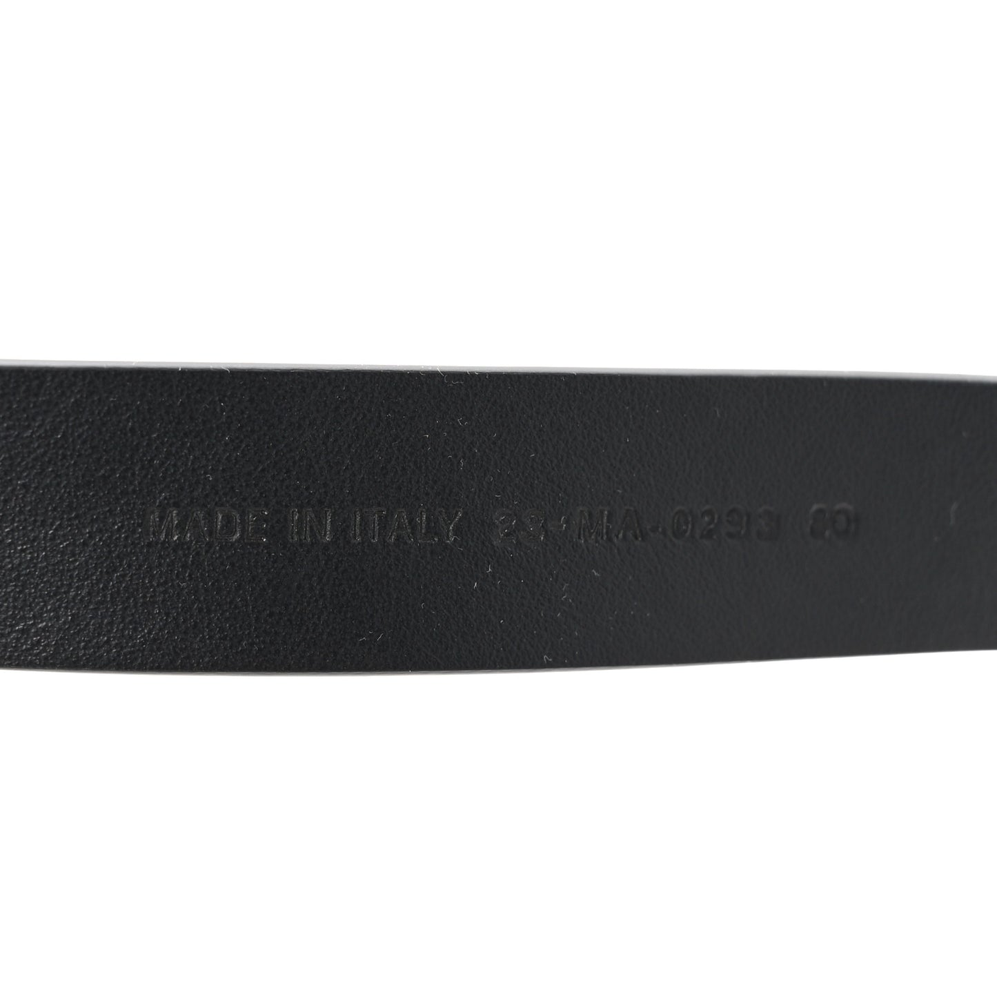 Calfskin 30 Montaigne Cut-Out CD Belt 80 32 Black