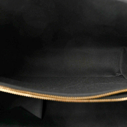 Versace Grained Calfskin Virtus V Tote Light Blue 5 of 9