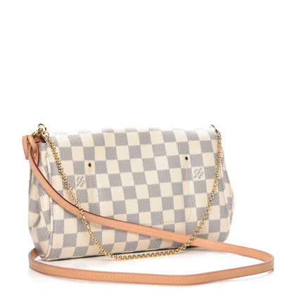 Louis Vuitton Damier Azur Favorite MM 3 of 8