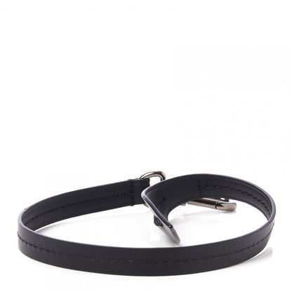 Louis Vuitton Calfskin Pochette Accessories Strap Black 4 of 5