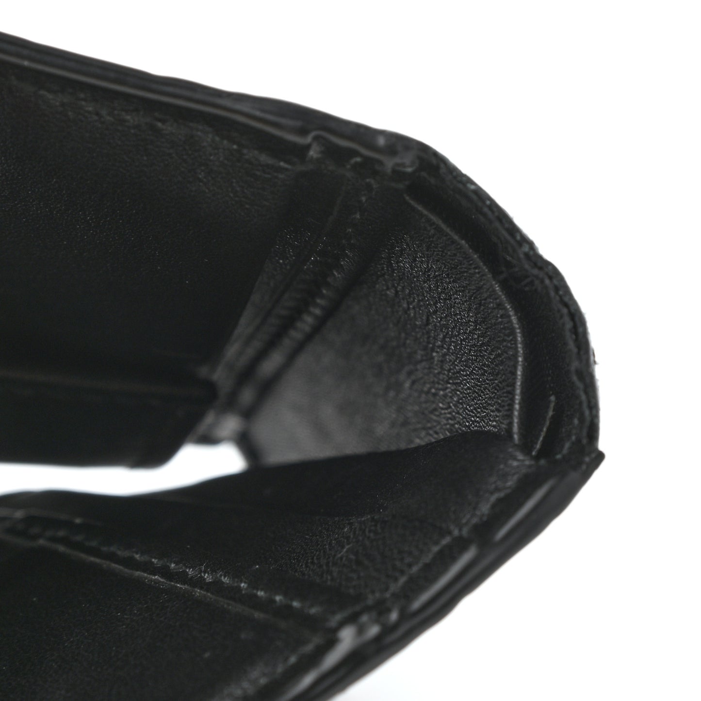 Microguccissima Bi-Fold Wallet Black