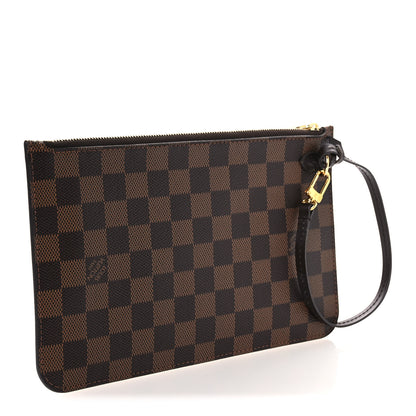 Louis Vuitton Damier Ebene Neverfull MM GM Pochette 3 of 7